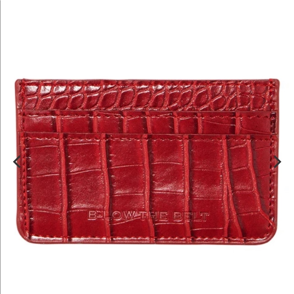 B-low the belt card case